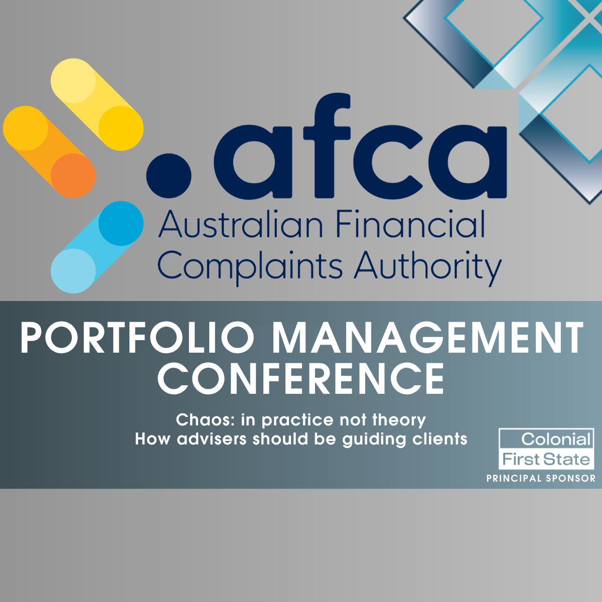 When things go Wrong - AFCA Keynote - PMC