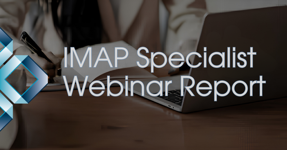 IMAP webinar — Portfolio construction in the current environment